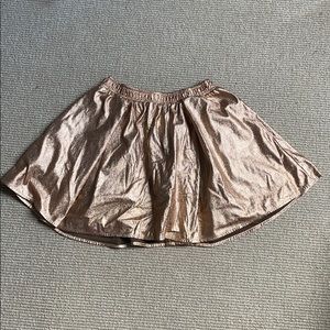 BCBGeneration rose gold skirt with pockets sz s